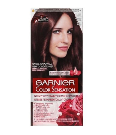 Garnier Color Sensation farba do włosów 5.51 Ciemny Rubin