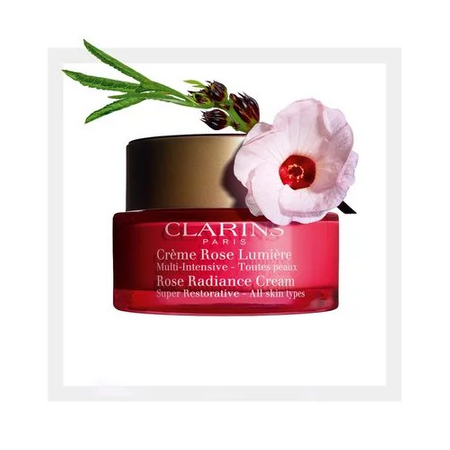 Clarins Rose Radiance Cream Super Restorative - krem do każdego rodzaju skóry 50 ml 