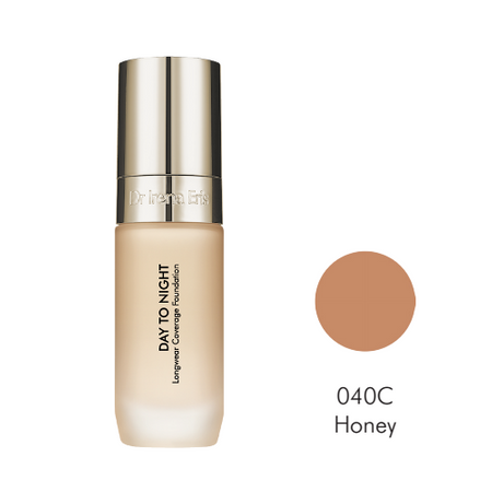 Dr Irena Eris Day To Night Longwear Coverage Foundation 24h, 040C Honey, 30ml - Podkład do twarzy