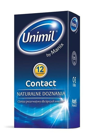 Unimil Contact lateksowe prezerwatywy 12szt