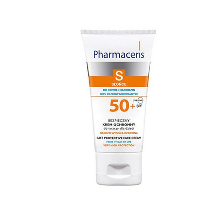 Pharmaceris S Słońce od chwili narodzin 100 % filtrów mineralnych 50+ SPF Bezpieczny Krem Ochronny 50 ml