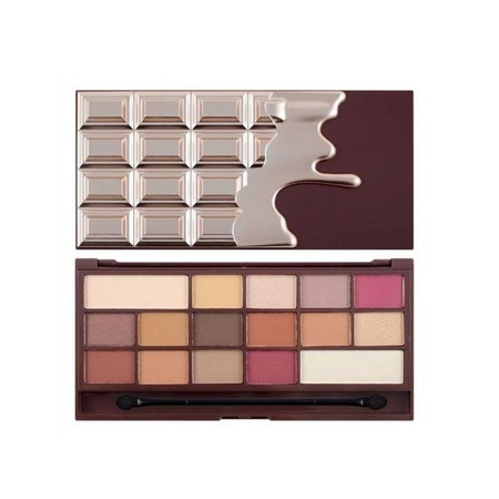 Makeup Revolution Chocolate Elixir paleta 16 cieni 22g