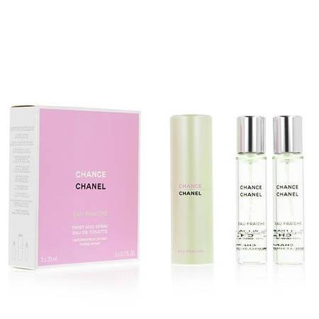 Chanel Chance Eau Fraiche woda toaletowa wkład Twist&Spray 3x20ml