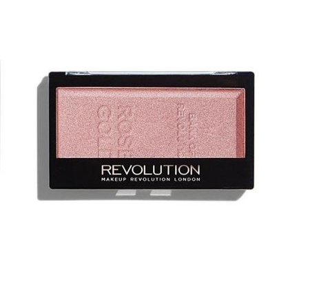 Makeup Revolution Ingot Highlighter rozświetlacz do twarzy Rose Gold 12g
