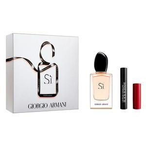 Giorgio Armani Si Woda perfumowana 50ml + mascara 2ml + pomadka do ust 1,5ml  (Zestaw)