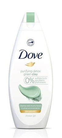 Dove Purifying Detox Green Clay Anti - Pollution żel pod prysznic 500ml