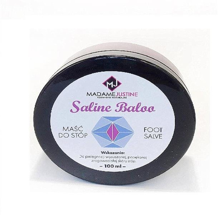 Madame Justine Saline Baloo Foot Salve maść do stóp 100ml