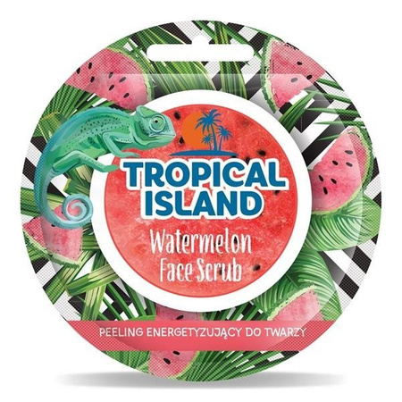Marion Tropical Island Face Scrub peeling energetyzujący do twarzy Watermelon 8g