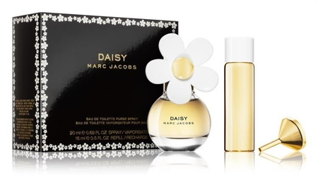 Marc Jacobs Daisy zestaw woda toaletowa spray 20ml + wymienny wkład 15ml