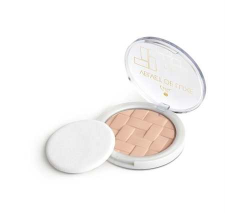 Celia Velvet De Luxe puder prasowany do twarzy 101 Transparent Beige 10g