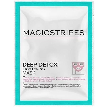 Magicstripes Deep Detox Tightening Mask detoksykująco-napinająca maseczka do twarzy 1szt