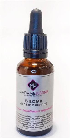 Madame Justine C-Bomb Vit C Explosion 10% serum nawilżająco-rozjaśniające do twarzy 30ml