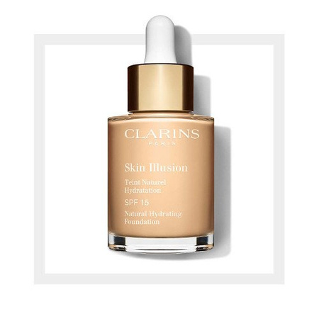 Clarins Skin Illusion Foundation SPF 15, 101 / 101W Podkład do twarzy 30ml