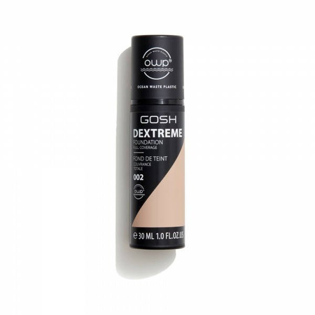 Gosh Dextreme Full Coverage Foundation kryjący podkład do twarzy 002 Ivory 30ml