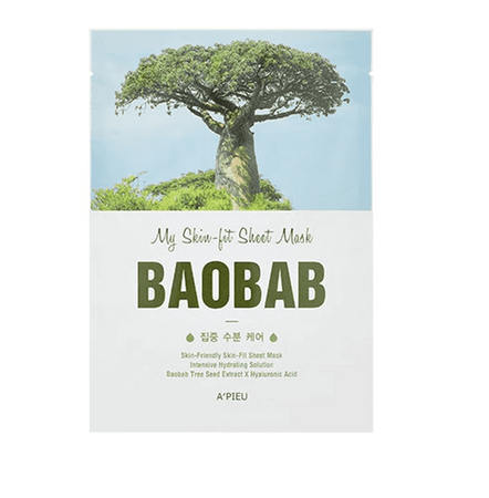 A'Pieu My Skin-Fit Sheet Mask nawadniająca maseczka w płachcie Baobab Tree 25g