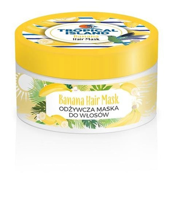 Marion Tropical Island Hair Mask odżywcza maska do włosów Banana 200ml
