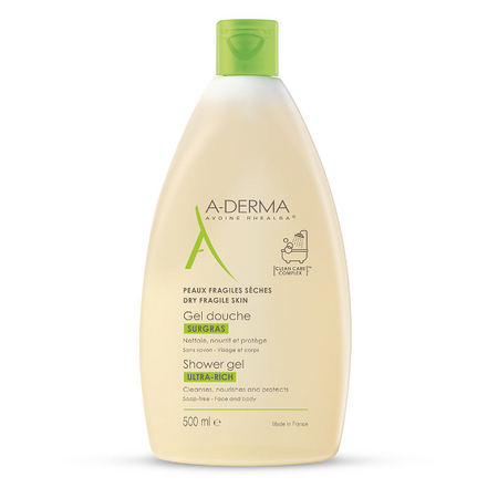 Aderma Żel pod prysznic ultra bogata konsystencja 500 ml