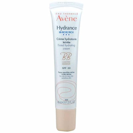Avene Hydrance BB nawilżający krem koloryzujący SPF 30 bogata konsystencja 40 ml