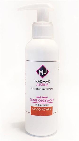 Madame Justine Coco Power balsam silnie odżywczy do ciała i dłoni 150ml