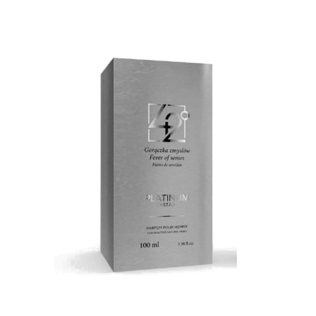 42° by BeautyMore Platinum Extasy woda perfumowana dla niego 100 ml