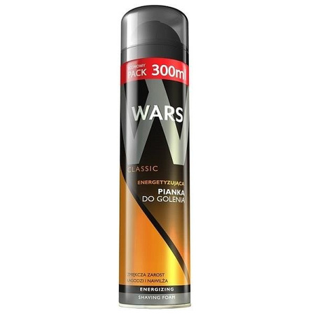 WARS Shaving Foam Classic energetyzująca pianka do golenia 300ml