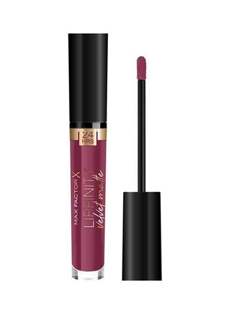 Max Factor Lipfinity Velvet Matte matowa pomadka do ust w płynie 050 Satin Berry 3.5ml