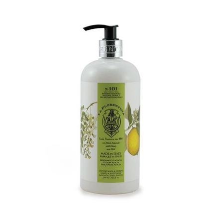 La Florentina Hand & Body Liquid Soap mydło do rąk i ciała w płynie Citron & Acacia 500ml