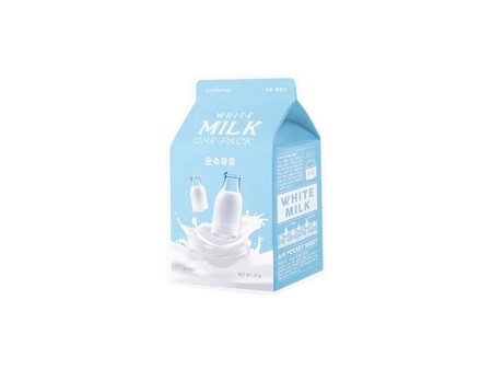 A'Pieu White Milk One-Pack nawilżająca maseczka w płachcie Mleko 20g