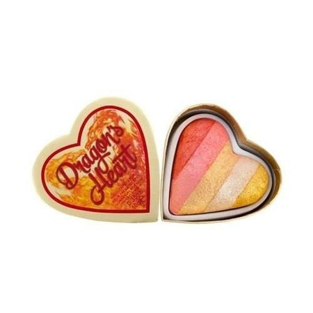 Makeup Revolution I Heart Makeup Dragon's Heart Highlighter wypiekany rozświetlacz do twarzy 10g