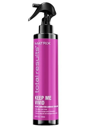 Matrix Total Results Keep Me Vivid Color Laminator spray do laminowania włosów farbowanych 200ml
