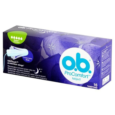 O.B. ProComfort Night Super Plus Comfort tampony 16szt