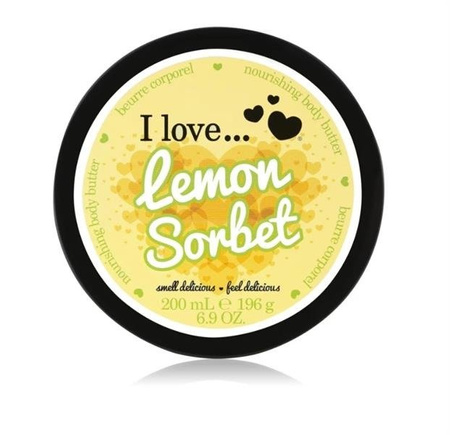 I Love Nourishing Body Butter odżywcze masło do ciała  Lemon Sorbet 200ml
