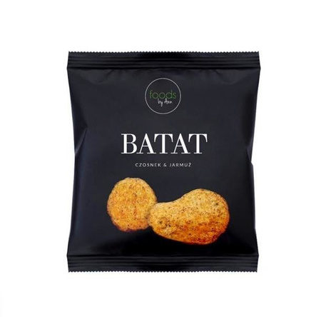 Foods by Ann Batat Czosnek & Jarmuż suszone chipsy 15g