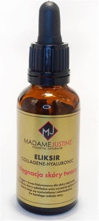 Madame Justine Eliksir Collagene - Hyaluronic eliksir do pielęgnacji skóry twarzy 30ml