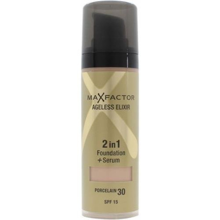 Max Factor Ageless Elixir Miracle Foundation 2in1 podkład+ serum 30 Porcelain SPF15 30ml