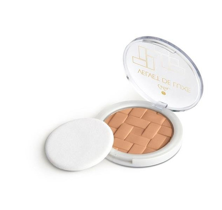 Celia Velvet De Luxe puder prasowany do twarzy 104 Sunny Beige 10g