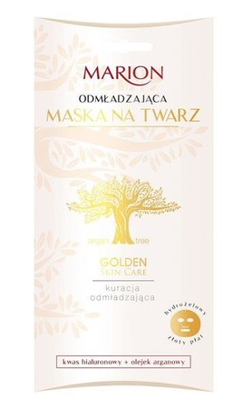 Marion Golden Skin Care odmładzająca maska na twarz 1szt
