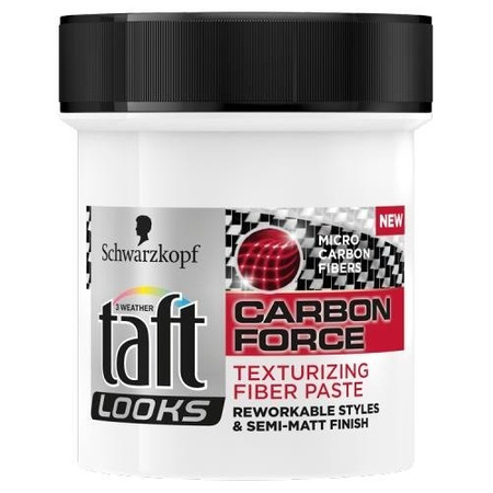 Taft Looks Carbon Force Texturizing Fiber Paste modelująca pasta do włosów 130ml