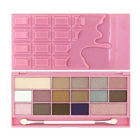Makeup Revolution Chocolate Pink Fizz paleta 16 cieni 22g