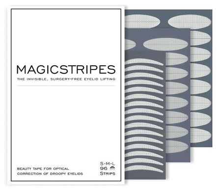 Magicstripes Niewidoczne paski liftingujące powieki zestaw S M L 96 pasków