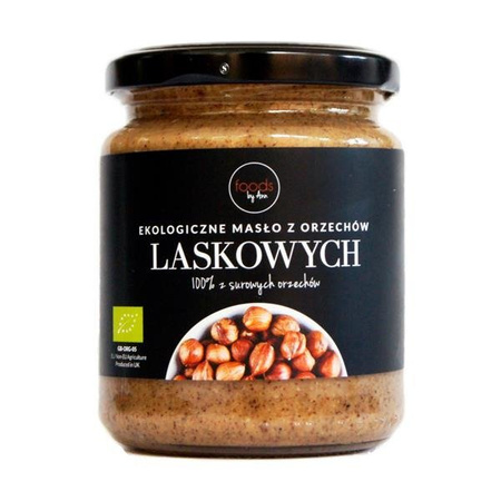 Foods by Ann Ekologiczne masło z orzechów laskowych 250g