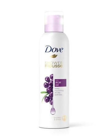 Dove Shower Mousse mus do mycia ciała z olejkiem z jagód acai 200ml