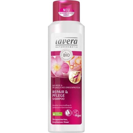 Lavera Szampon odnowa i pielęgnacja z wyciągiem z bio róży 250ml