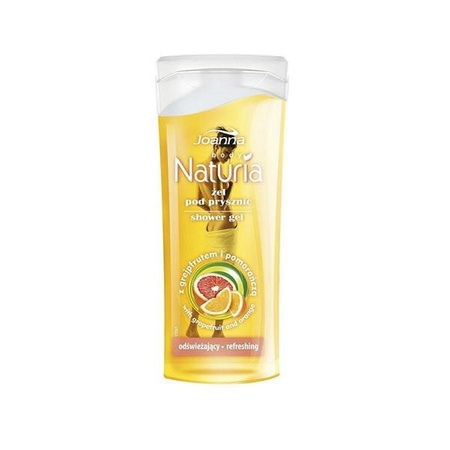 Joanna Naturia Refreshing Shower Gel odświeżający żel pod prysznic Grejfrut & Pomarańcza 100ml