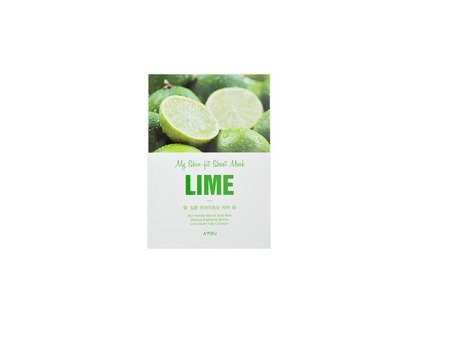 A'Pieu My Skin-Fit Sheet Mask regenerująca maseczka w płachcie Lime 25g