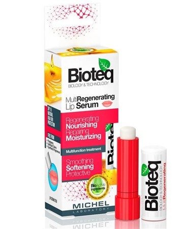 Bioteq Multi Regenerating Lip Serum multi regenerujące serum do ust SPF6 4.2g