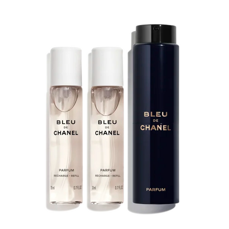 Chanel BLEU DE CHANEL BLEU PARFUM twist and spray z wymien.wkładem 3x20 ml