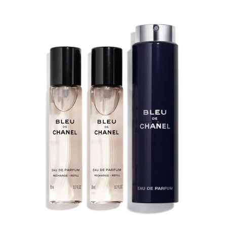 Chanel BLEU DE CHANEL EDP twist and spray z wymiennym wkładem 3x20 ml