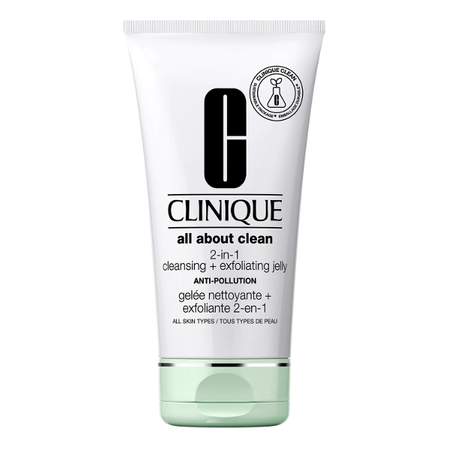 Clinique All About Clean 2-In-1 Cleansing + Exfoliating Jelly Żel Oczyszczający 150ml