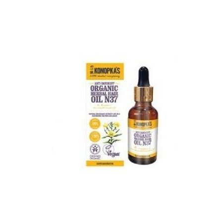 Dr. Konopka's Anti-Dandruff Organic Herbal Hair Oil N37 przeciwłupieżowy olejek do włosów 30ml